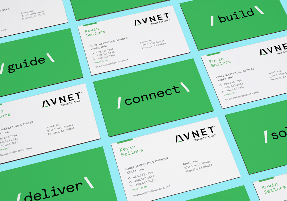 AVNET安富利科技启动全新品牌标志VI形象-深圳VI设计11
