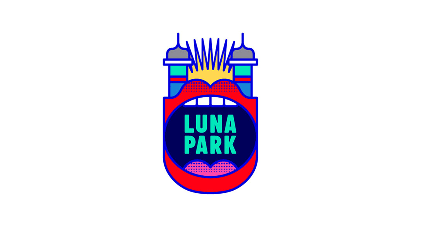 墨尔本月神公园（Luna Park）更新全新的标志设计-深圳VI设计3
