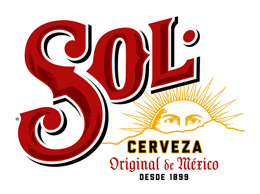 墨西哥太阳牌(sol)啤酒启用全新的品牌logo和包装设计2