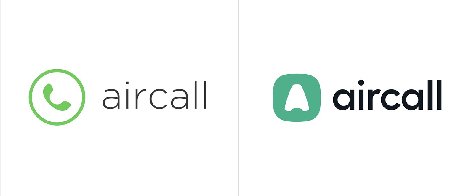 移动即时通讯Aircall品牌启用全新的标志和视觉VI系统-深圳VI设计