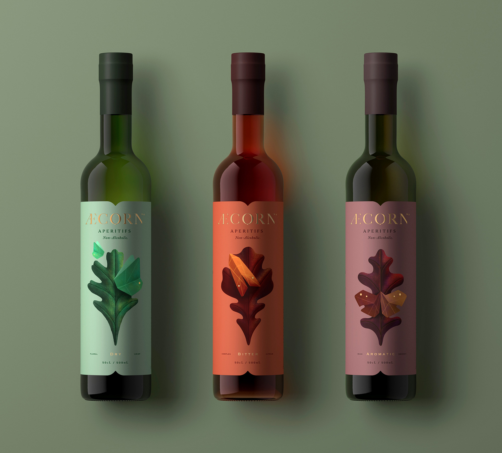 Æcorn Aperitifs 开胃酒品牌启动全新的品牌logo和包装设计！-深圳VI设计7