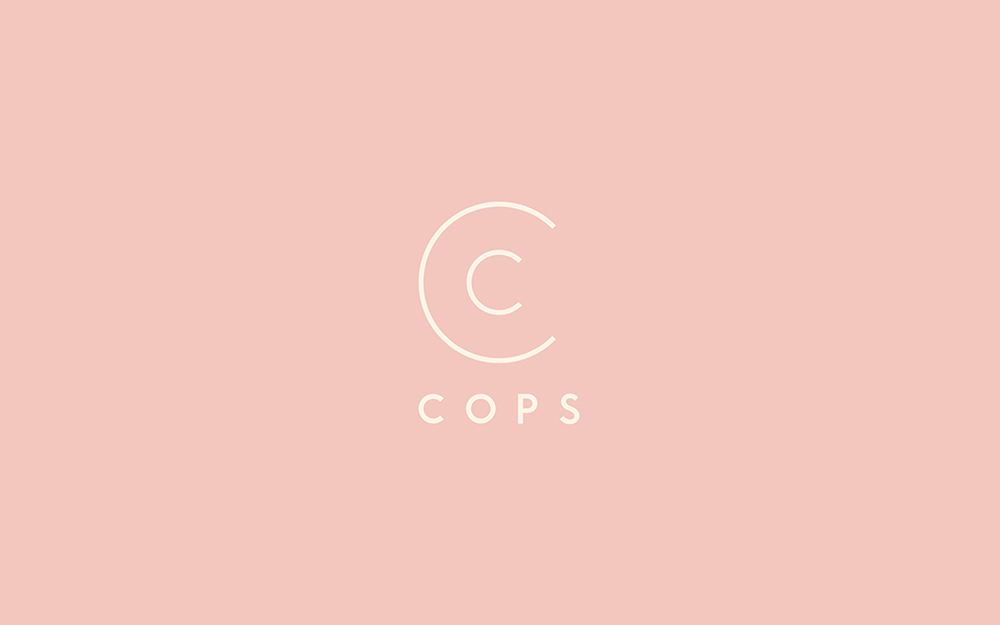 企業品牌VI設計專業公司橙象分享COPS咖啡廳品牌視覺形象-標志設計