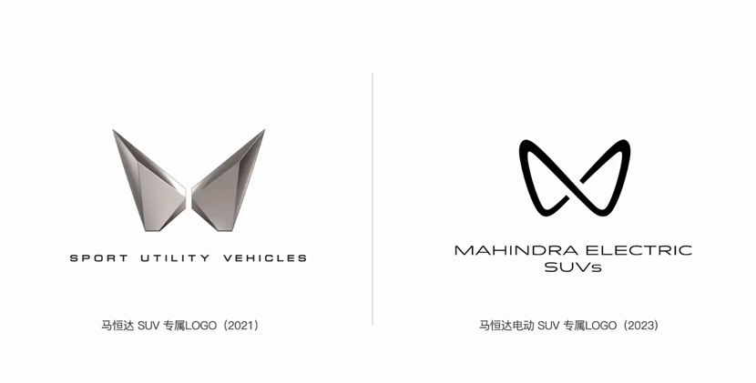印度马恒达汽车电动SUV启动新的Logo和VI设计系统-深圳VI设计公司